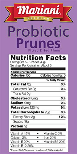 Mariani - Probiotic Pitted Prunes - 7oz (Pack of 4) - Supports Immune & Digestive Health - Gluten Free , Vegan… - Image 4