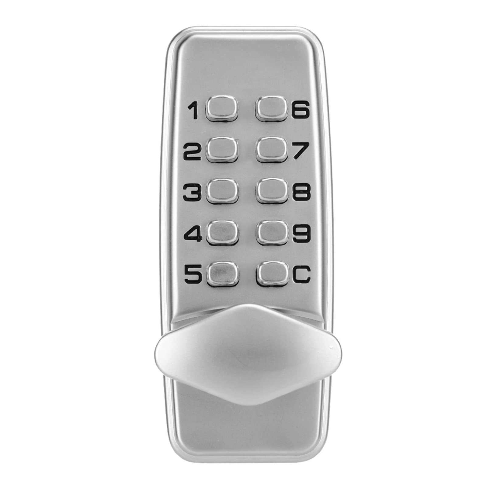 Digital Mechanical Password Door Lock, 2-4 Digits Mini Mechanical Code Lock Password Security Coded Lock Keyless Door Lock Knob for Home Security