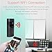 MOUNTDOG WiFi Smart Video Doorbell Camera Wireless Door Bell 720P HD Wireless Home Security Doorbell Camera with 16GB Storage Card 2 Rechargeable Battery for iOS Android Google (B30-720P)