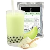 1kg Honeydew Melon Bubble Tea Powder | Fruity Boba Drink Mix with Real Honeydew | 33 Servings | Gluten Free & Vegetarian | Cr