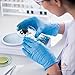 Superior Glove KeepKleen Contour Work Nitrile Gloves (100 Count) Latex Free Glove, Disposable Gloves, Powder Free, 9