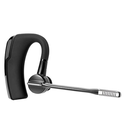 Muge Wireless Headsets Noise Cancelling Headphones Stereo Hd Sound Earphones With Mic For Business Silver