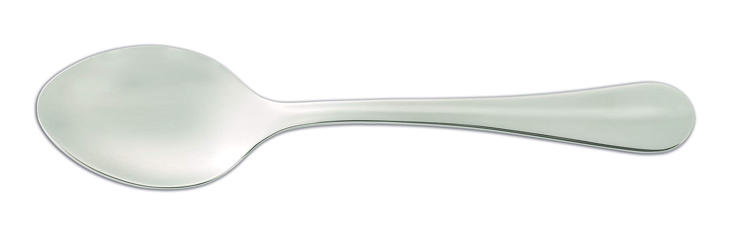 Arcos Series Burdeos - Box 12 Pieces Dessert Spoon Table Spoon - Monoblock of one Piece Stainless Steel 18/10 and 190 mm (7.00 Inch) Silver Colour (12 Piece)