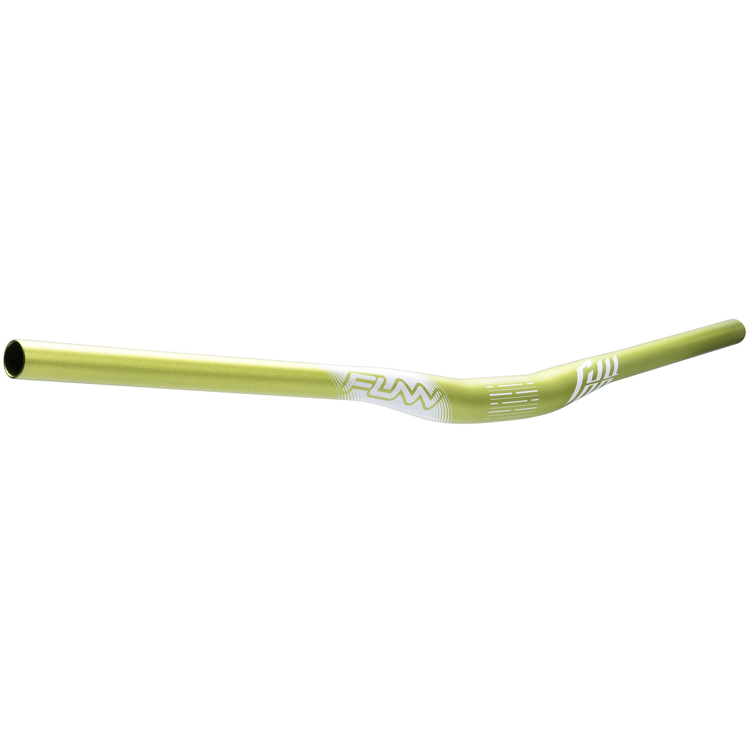 Funn Full On Mountain Bike Handlebar with Bar Clamp 31.8mm and Width 810mm, Tough and Lightweight Alloy Riser Handlebar for MTB, BMX and Road Bike, Rise 15mm MTB Handlebar (Green)