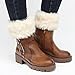 Fur Leg Warmers Women,Fuzzy Furry Fluffy White Leg Warmers,Christmas Faux Fur Boot Cuffs Toppers for Women