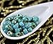 New Shape 10g Picasso Blue Turquoise 3 Cut Matubo 6/0 Czech Glass Large Hole Seed Beads Spacer 4mm