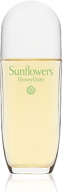 - Sunflowers HoneyDaze, fragrância frutada e floral para mulheres, com flor de magnólia e jasmim, 100ml
