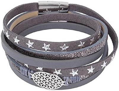 Akki Silver Rhinestone Bracelet Necklace with Strasssteine Silver Flower Bangle With Swarovski Kristall Armbänder Bracelet Accessories Women Gift Love Family Tree Straps Clip