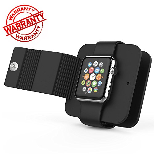 MOSTOP iWatch Charging Case, iWatch Charger Soft Silicone Charge