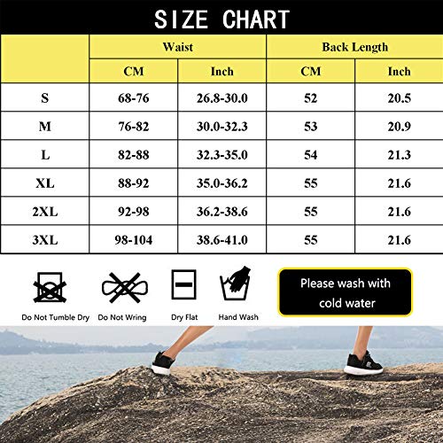 Optlove Women's Neoprene Sauna Shirt Sweat Vest Hot Thermal Gym Tank Corset Suit Exercise Fitness Top Body Shaper with Sleeves Weight Loss - Thumbnail 4