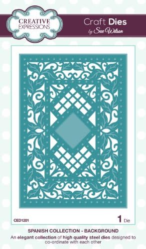 Spanish Collection CED1201 "Background" Dies