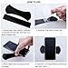 Sticky Gel Pad Cell phone Pad Phone Gel Pad (4Pcs) Qoosea gel pad holder sticker Nano Flourish Lama Anti-Slip Washable Mount For Smart phones Car GPS Kitchen Cabinets iPad Glass Mirrors