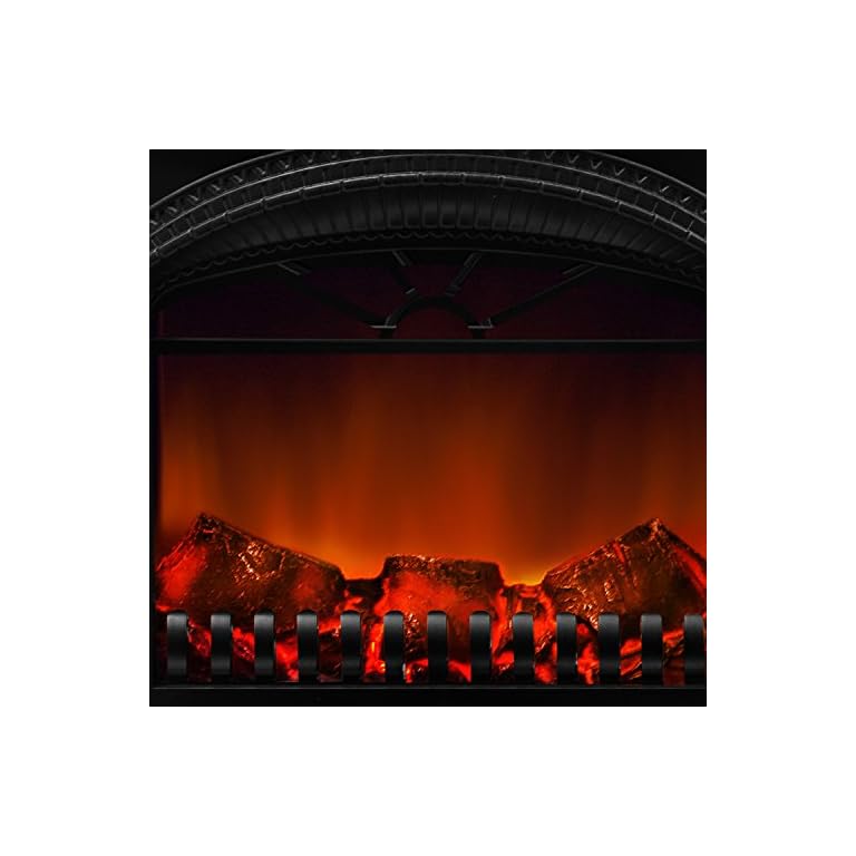 Flieks Elektrische Kamine Eckkamin Standkamin Kaminofen Wandkamin mit