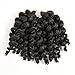 8 inch 3 packs Wand Curl 2X Synthetic Braiding Hair Crochet 22 roots/1pack Jamaican Bounce Synthetic Hair Extension 65g
