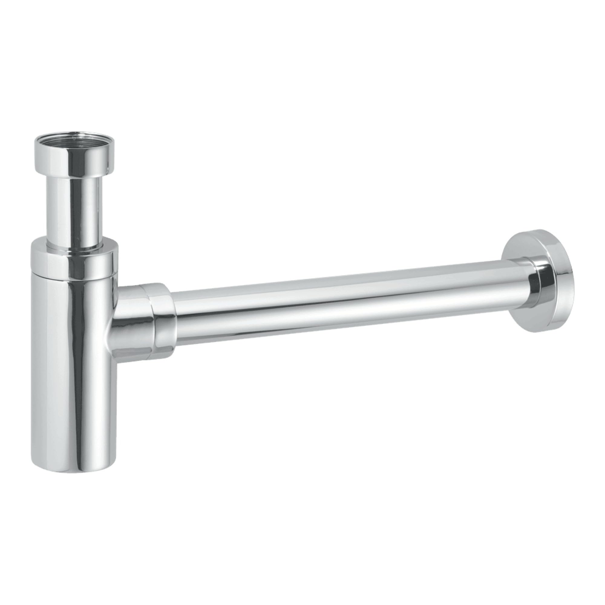 1-1/4" 32mm McAlpine Chrome Plated Mini Basin Trap Kit CA32MINI-CB