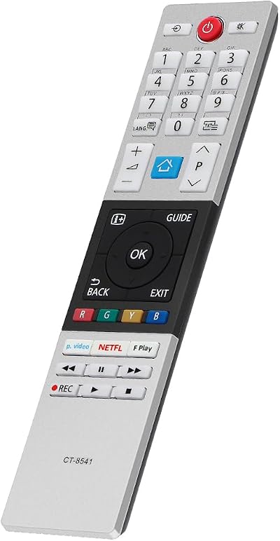 Gvirtue CT-8541 Remote Compatible with Toshiba UHD TV 2018 2019 No Setup