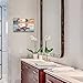 SUMGAR Canvas Wall Art Bathroom Beach Paintings Ocean Coastal Pictures Orange Prints Artwork Starfish Decor,24x16 inch