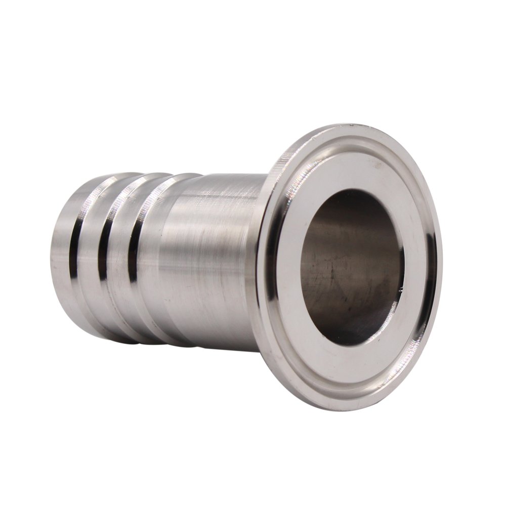 DERNORD 1.5" Tri Clamp to 1.25" Hose Barbed Adapter SUS304 Sanitary Hose Pipe Fitting (1.25 Inch Barb Hose)