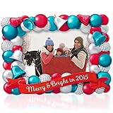 Merry & Bright Photo Holder Ornament 2015 Hallmark