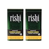 Rishi Tea Turmeric Ginger Organic Herbal Blend, Loose Leaf, 2.4 Ounce (Pack of 2)