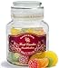 Cavendish & Harvey Candy Fruit Candies in Glass Jar, 10.5 oz / 300 gr