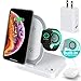 IBIS Wireless iStand 10W Wireless Charging Stand With Compatible Built-In Apple Watch Charger 3 Devices Charging Station for iPhone 11 Pro Max, XS, iWatch Series 1,2,3,4 And Qi-Supported Charging Dock