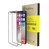 iPhone X Screen Protector, ( 2 Packs) [Full Coverage Soft Edge] Fedciory iPhone X Tempered Glass Screen Protectors [3D Touch] Anti-Scratch Anti-Fingerprint Bubble