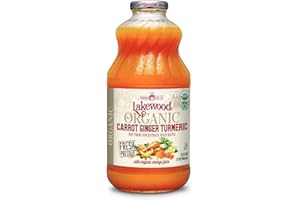 Lakewood Organic Carrot Ginger Turmeric Juice, 32 FZ