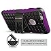 iPhone 6s Case, BUDDIBOX [Wave] Slim Rugged Durable Protective Case with Kickstand for Apple iPhone 6 and 6s, (Purple)