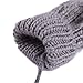 HDE Womens Winter Gloves Crochet Twist Cable Knit Hand Warmer Mittens,Gray,One Size