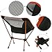 Ancheer Folding Outdoor Camping Chair Lightweight Ground Chair with Carrying Bag for Hiking Backpacking Fishing Picnic