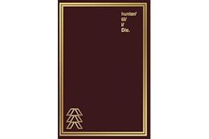 Notebook for Gamers & Sci-Fi Lovers I Hunter 'til I Die: Gamer Journal and Composition Notebook Planner for men, women, boys, girls and twitch ... Gold style hunter symbols on dark red design.