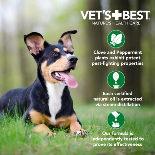 Vet's Best Flea and Tick Wipes for Dogs and Cats Flea Treatment for