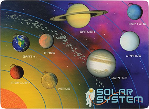 Lift and Learn Solar System Puzzle - Made in USA