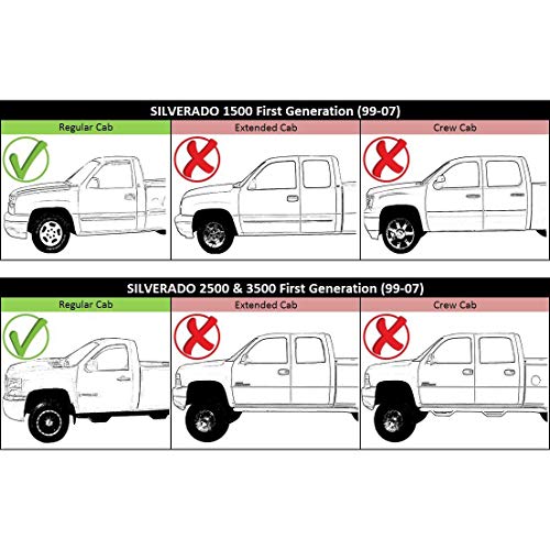 image for Parts Galaxy Rocker Panel For 1999-2006 Chevrolet Silverado 1500 Stand