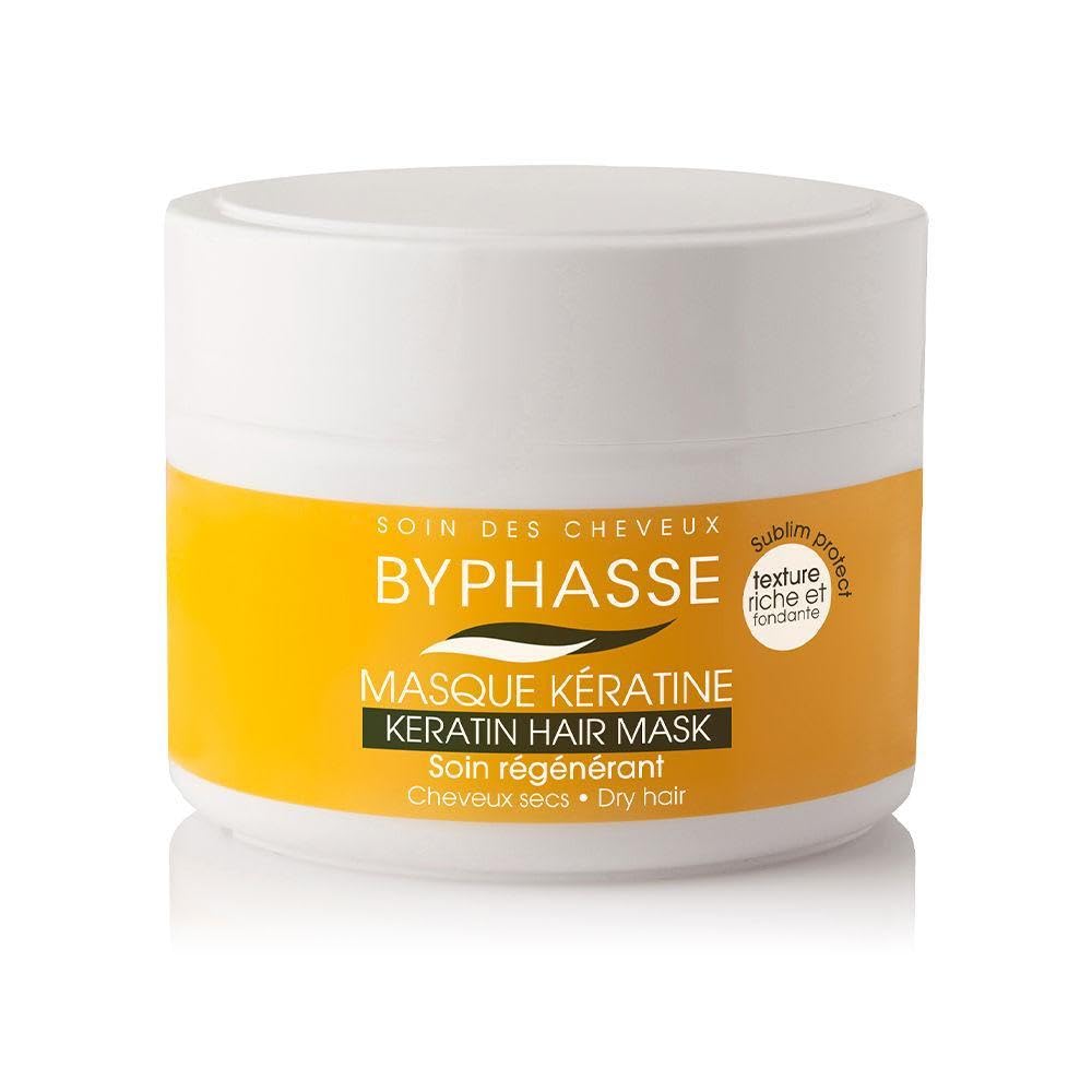 Byphasse Pack of 4 Liquid Keratin Shampoo 250 ml for Dry Hair