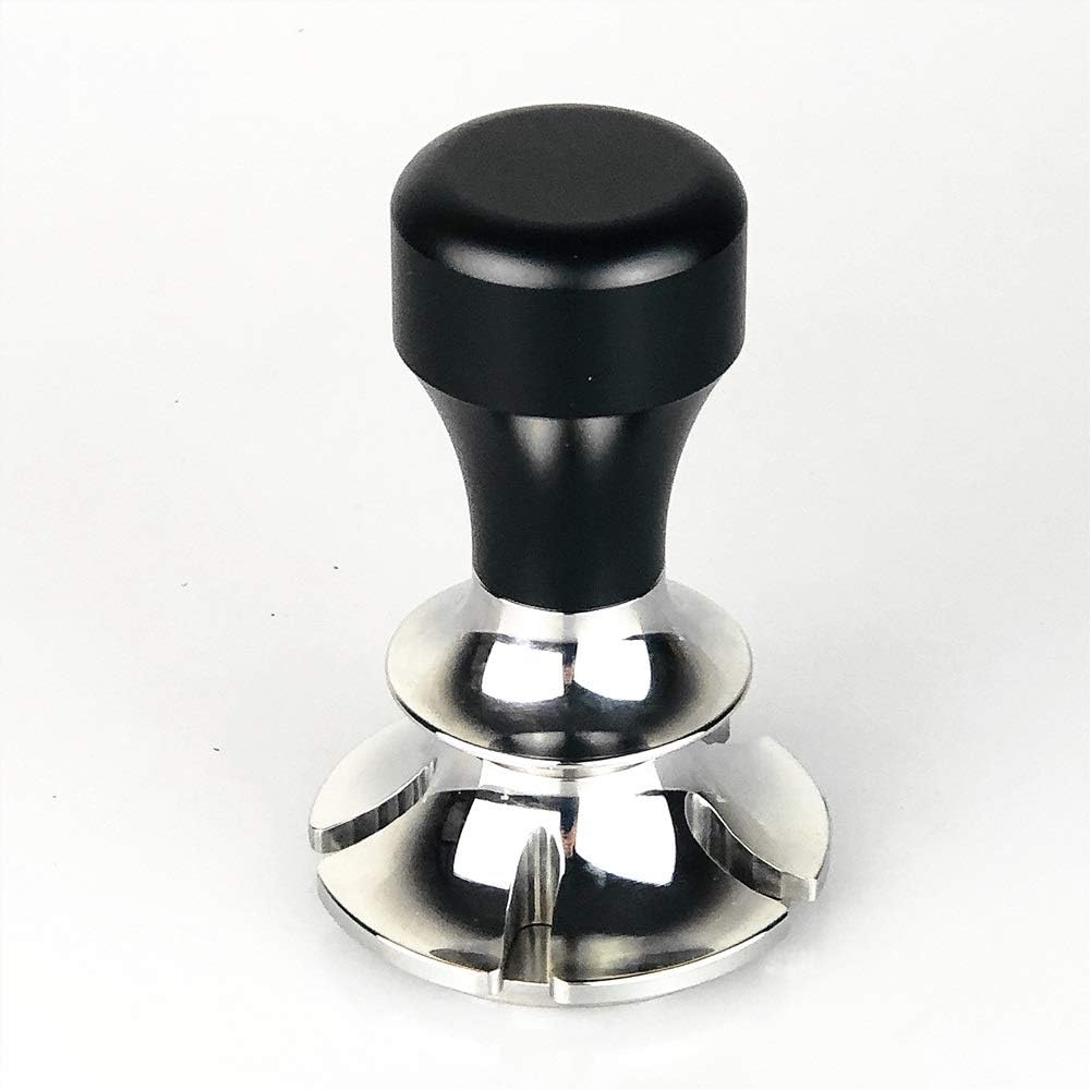 Calibrated Pressure Tamper Coffee Machine Stainless Steel Deep Powder Compactor Powder Hammer Powder Hammer Pressure Filler Anti-pressure Deviation Adjustable for Coffee and Espresso