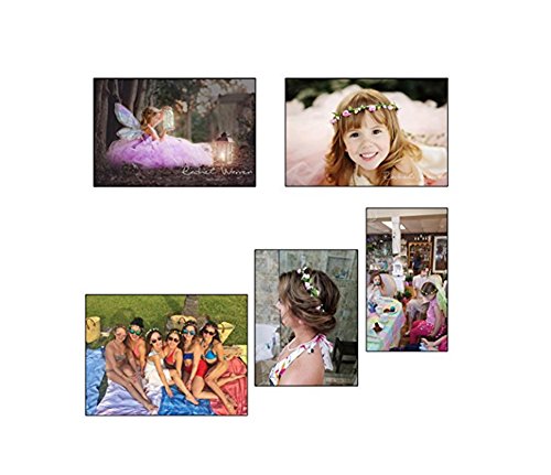 image for LAAT Flower Crown Headband Floral Garland Crown Women's Beach Headband