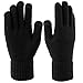 Novawo 2pairs Unisex Winter Warm Gloves Touchscreen Gloves Knit Gloves Texting Gloves for Men Women