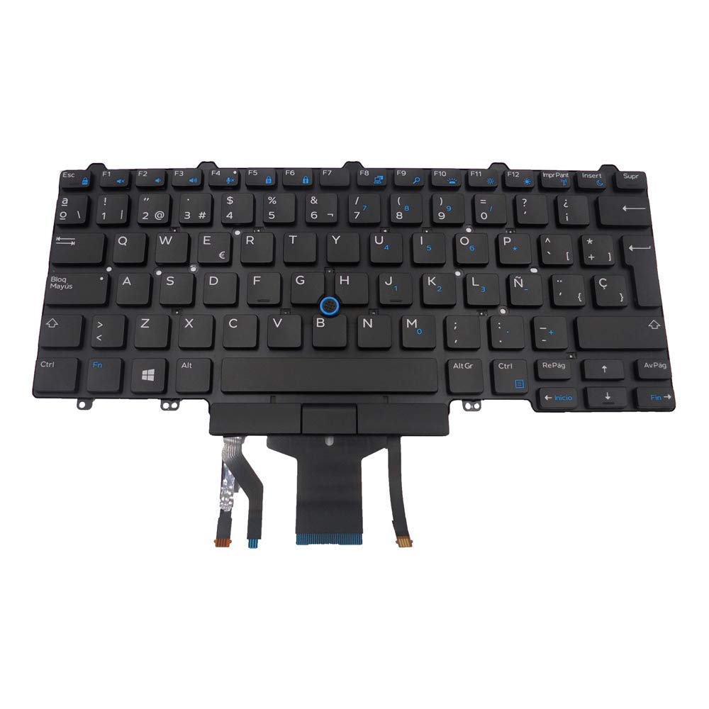 Dell 96W5X Latitude 5400 5401 Backlit Spanish Keyboard - SOLD BY ASTRINGO