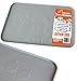 iPrimio Extra Large Pet Feeding Bowl Mat with Logo - Silicone - Hygienic and Safe for Allergic Dogs and Cats - Prevent Pet Water Food Spills - Spill Edge Protect Floor - Non Slip… (Large Gray)