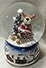 Lightahead® Christmas Reindeer Santa Snow Globe with Falling Snowflakes & Music Playing (Reindeer)