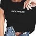 BLACKOO Summer Cute Women Top Tees Graphic Letter Street Junior Short Sleeve T-Shirts