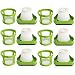Wolfish 6 Pack 1782 Pet Vacuum Filter Pet Mesh Frame Filter for Bissell 1782 Pet Hair Eraser Cordless Hand and Car Vacuum, Replacement Part 1608653