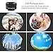 Phone Camera Lens, Wide Angle & Macro Lens (Screwed Together) and 230°Fisheye Lens for iPhone,Cell iPhone Lens Kit for Android iPhone X XR XS Max 8 7 6S Plus Samsung S9 S8
