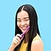 FOREO ISSA mini Rechargeable Kids Electric Toothbrush for Complete Oral Care with Soft Silicone Bristles for Gentle Gum Massage, Mango Tango