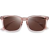 OPTOFENDY Reader Sunglasses for Women Men, Full Lens Outdoor Reading Sunglasses with Spring Hinge, UV400 Protection