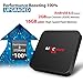 TICTID [2G DDR3/16G eMMC] M9C Max Android 6.0 TV Box Smart TV Box with New Amlogic S905X Chipset 4K/1080P 2.4G WIFI 100M LAN HDMI