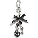 YURAOER Gothic Horror Skull Halloween Keychain - Cross Pumpkin Ghost Key Chains Halloween Gifts for Women Men DIY Jewelry