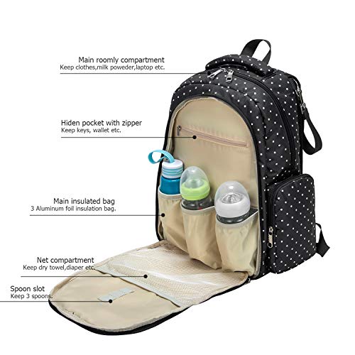cateep baby diaper backpack